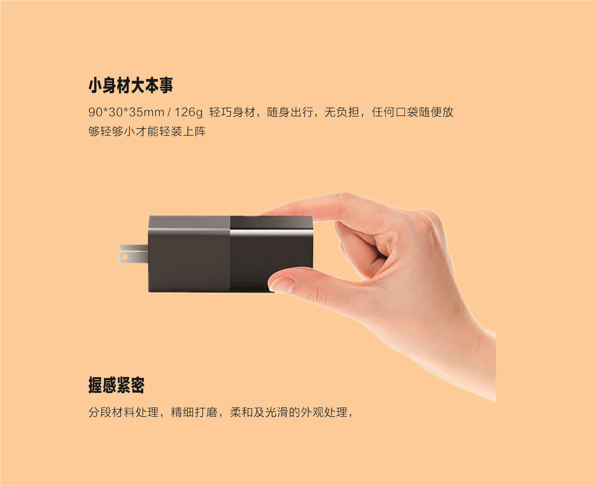 65W氮化镓电源PD快充